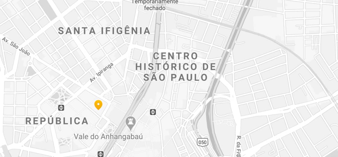 mapa marcando o enderço em Rua Ali Perto, 25 - São Paulo - SP